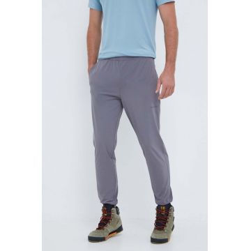 Columbia pantaloni Hike bărbați, culoarea gri 1990431