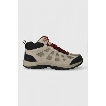 Columbia pantofi Redmond III Mid WP barbati, culoarea bej