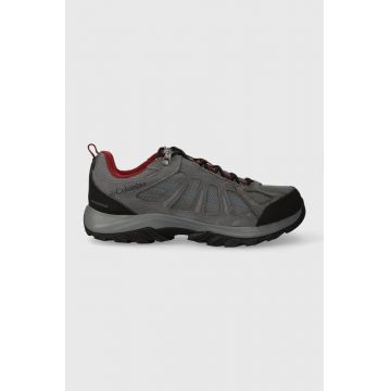 Columbia pantofi Redmond III Waterproof barbati, culoarea gri, 1940591