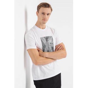 Tricou de bumbac cu imprimeu foto