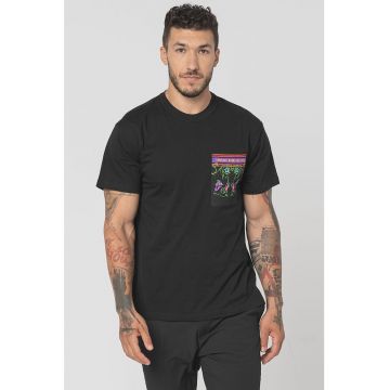 Tricou de bumbac cu imprimeu grafic