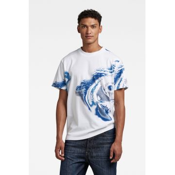 Tricou de bumbac organic cu model