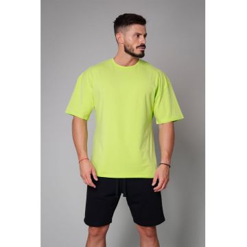 Tricou supradimensionat cu maneci cazute