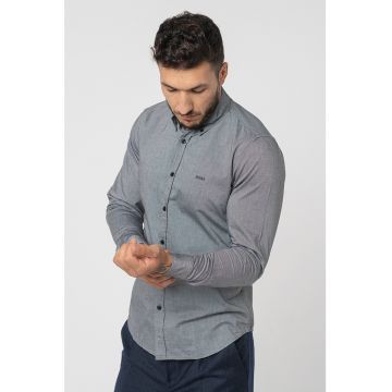 Camasa regular fit de bumbac Rickert