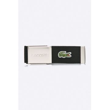 Lacoste curea barbati, culoarea negru