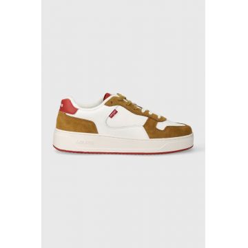 Levi's sneakers GLIDE culoarea galben, 235200.51 Levi's sneakers GLIDE culoarea galben, 235200.51