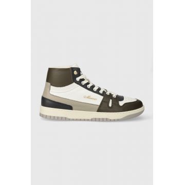 Mercer Amsterdam sneakers din piele The Brooklyn High culoarea verde, ME233014