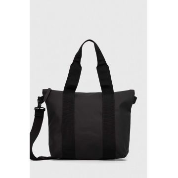 Rains geanta 14180 Tote Bags culoarea negru