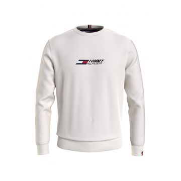 Bluza cu logo pe piept - pentru fitness