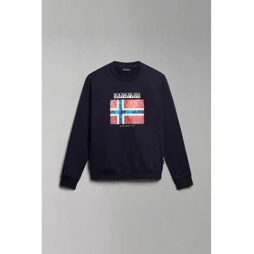 Bluza sport din amestec de bumbac cu logo B-Guiro