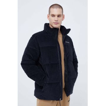 Columbia geaca barbati, culoarea negru, de iarna