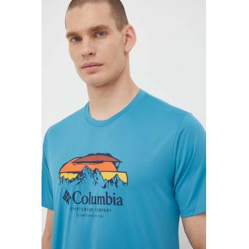 Columbia tricou sport Columbia Hike cu imprimeu