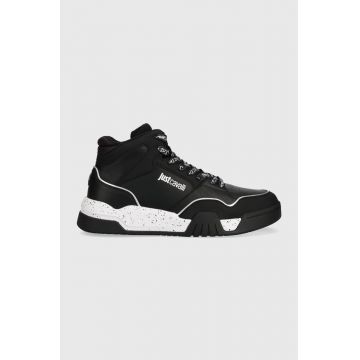 Just Cavalli sneakers culoarea negru, 75QA3SA4ZP384899