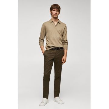 Pantaloni chino slim fit Barna