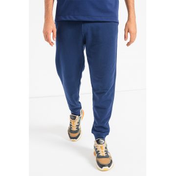 Pantaloni sport din bumbac cu talie ajustabila
