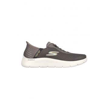 Pantofi sport slip-on din plasa cu detalii logo Go Walt Fles