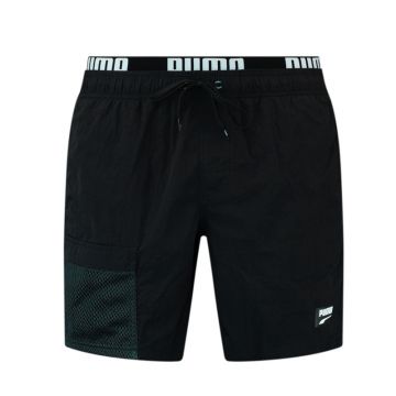 Sort De Baie Puma UTILITY MID SHORTS