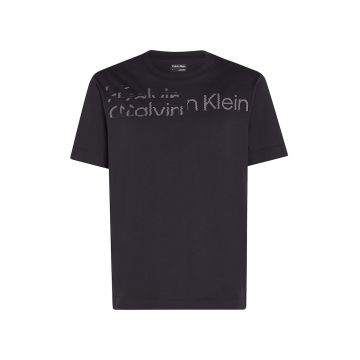 Tricou cu imprimeu logo - pentru fitness