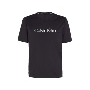 Tricou cu imprimeu logo - pentru fitness