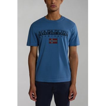 Tricou de bumbac cu imprimeu logo S-Ayas
