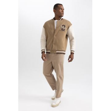 Bluza sport bomber cu capse Bluza sport bomber cu capse