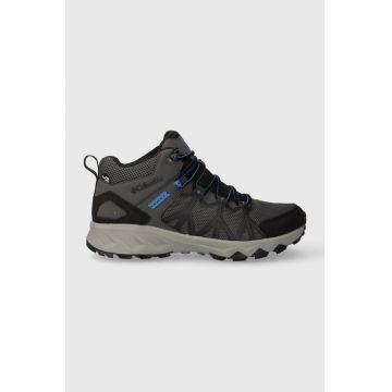 Columbia pantofi Peakfreak II Mid Outdry bărbați, culoarea gri 2005091