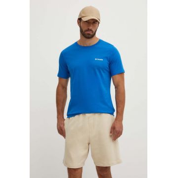 Columbia tricou din bumbac Rapid Ridge Back Graphic barbati, cu imprimeu, 1934824