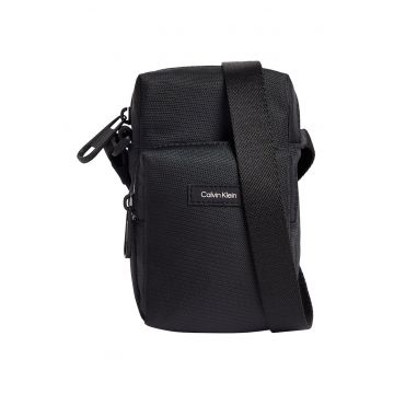 Geanta crossbody cu buzunar frontal