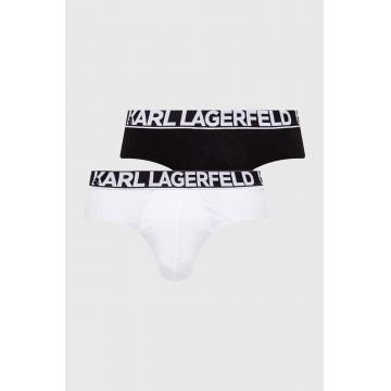Karl Lagerfeld slip 3-pack barbati, culoarea negru
