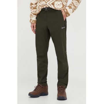 Montane pantaloni de exterior Tenacity culoarea verde