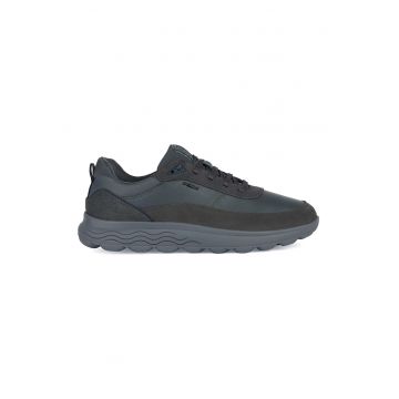 Pantofi sport cu detalii de piele si piele intoarsa Spherica