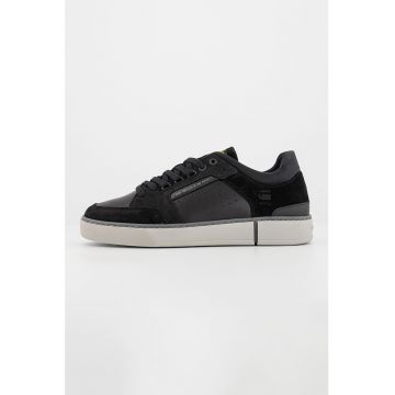 Pantofi sport cu garnituri de piele intoarsa