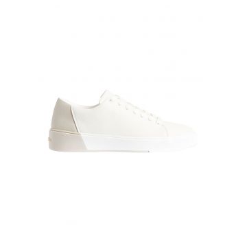 Pantofi sport de piele cu logo discret