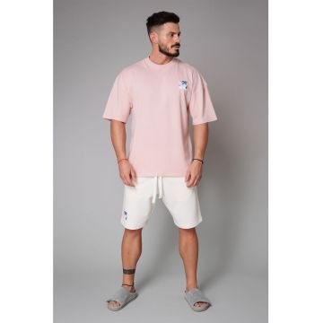 Set de tricou supradimensionat si pantaloni scurti LeClub