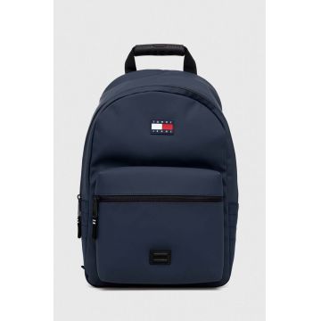 Tommy Jeans rucsac barbati, culoarea albastru marin, mare, neted