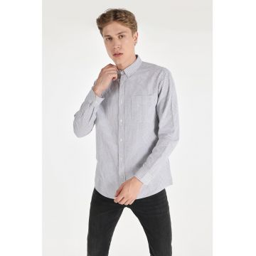 Camasa cu maneci lungi si dungi Camasa cu maneci lungi si dungi