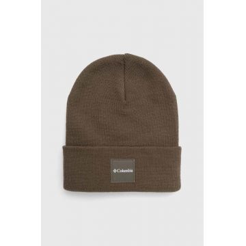 Columbia căciulă City Trek Heavyweight Beanie culoarea negru, din tricot gros 1911251
