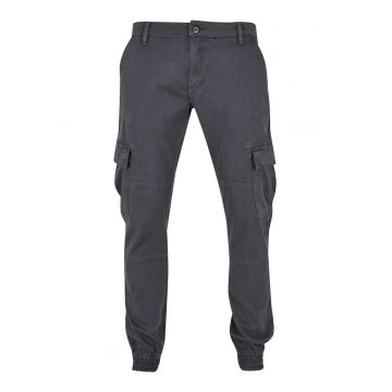 Pantaloni cargo cu cusaturi evidentiate