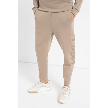 Pantaloni slim fit cu logo Helwyn