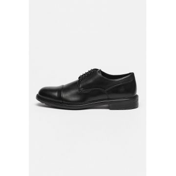 Pantofi derby de piele cu aplicatie cap-toe Walk Pleasure