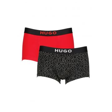 Set de boxeri cu model uni - 2 perechi