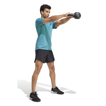 Tricou cu decolteu la baza gatului pentru fitness