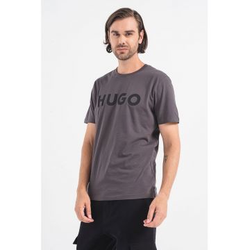 Tricou de bumbac cu imprimeu logo Dulivio