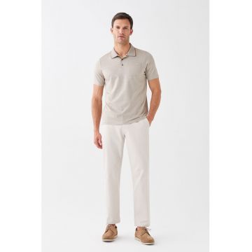 Tricou polo cu buzunar pe piept