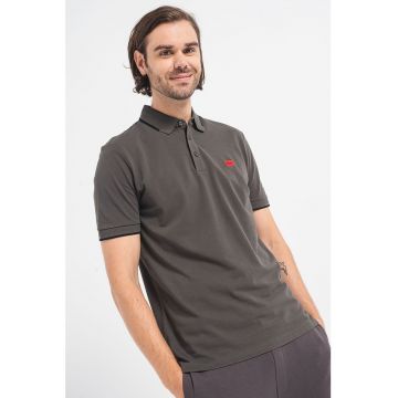 Tricou polo slim fit Deresino