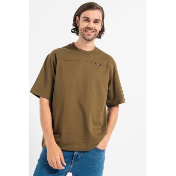 Tricou supradimensionat de bumbac organic Boxy Base