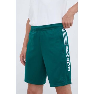 adidas pantaloni scurți de antrenament Tiro culoarea verde