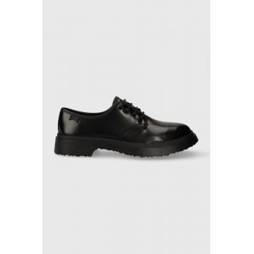 Camper pantofi de piele Walden barbati, culoarea negru, K100860.005