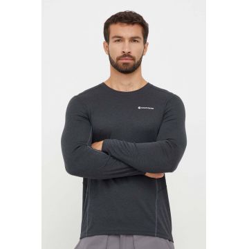 Montane longsleeve funcțional Dart culoarea negru