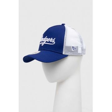 New Era sapca culoarea albastru marin, modelator, LOS ANGELES DODGERS